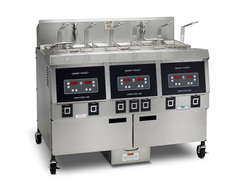 Freidora Abierta a Gas Serie 320 3 Cubas Computron 8000