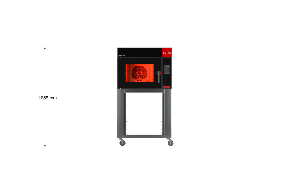 Horno de Convección Kwik-Co Prowash con Autolavado Salva