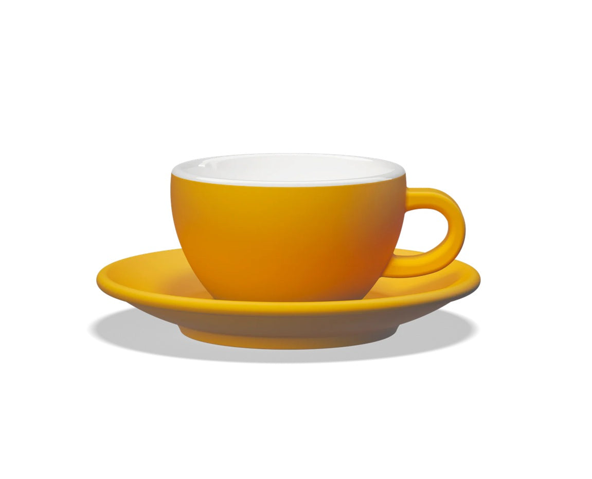 Set Tulipano Taza con Plato x6 Colores 260 ml