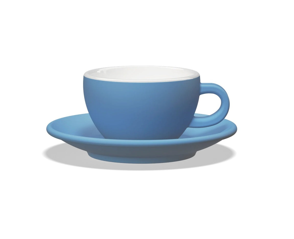 Set Tulipano Taza con Plato x6 Colores 260 ml