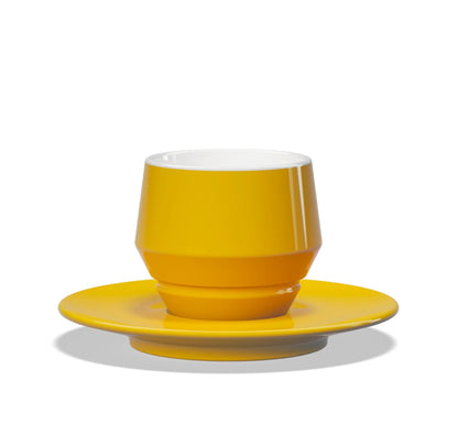 Set Maniko Taza Capuccino con Plato x4 Colores 205 ml