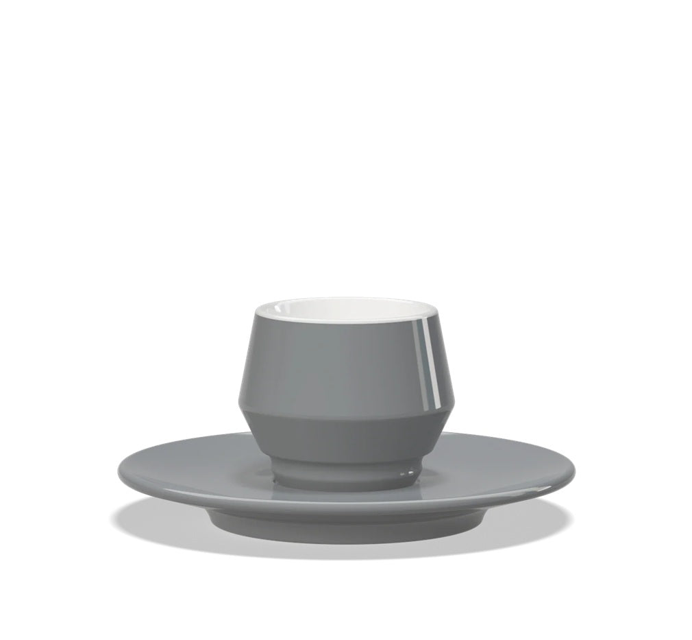 Set Maniko Taza Espresso con Plato x4 Colores 70 ml