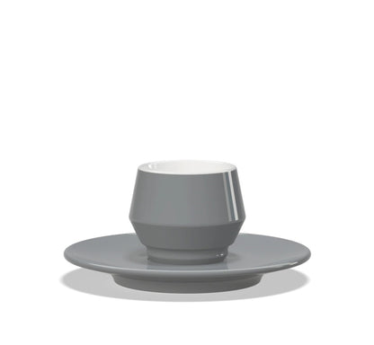 Set Maniko Taza Espresso con Plato x4 Colores 70 ml