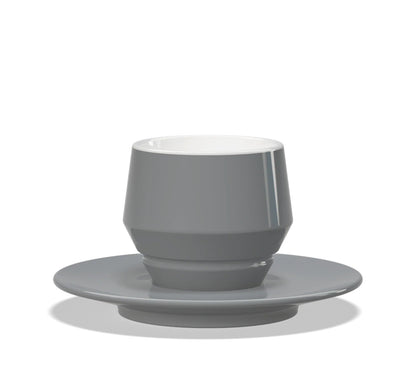 Set Maniko Taza Capuccino con Plato x4 Colores 205 ml