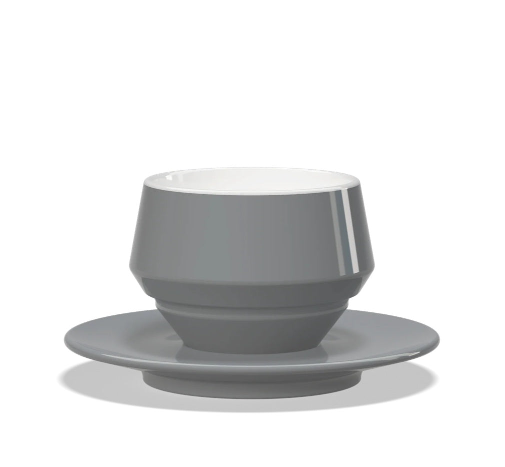 Set Maniko Taza Latte con Plato x4 Colores 300 ml