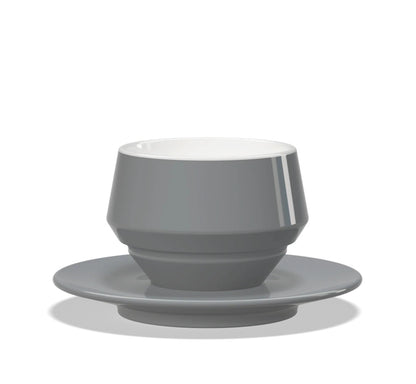 Set Maniko Taza Latte con Plato x4 Colores 300 ml