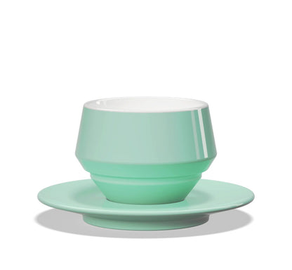 Set Maniko Taza Latte con Plato x4 Colores 300 ml