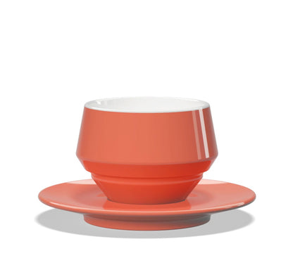 Set Maniko Taza Latte con Plato x4 Colores 300 ml