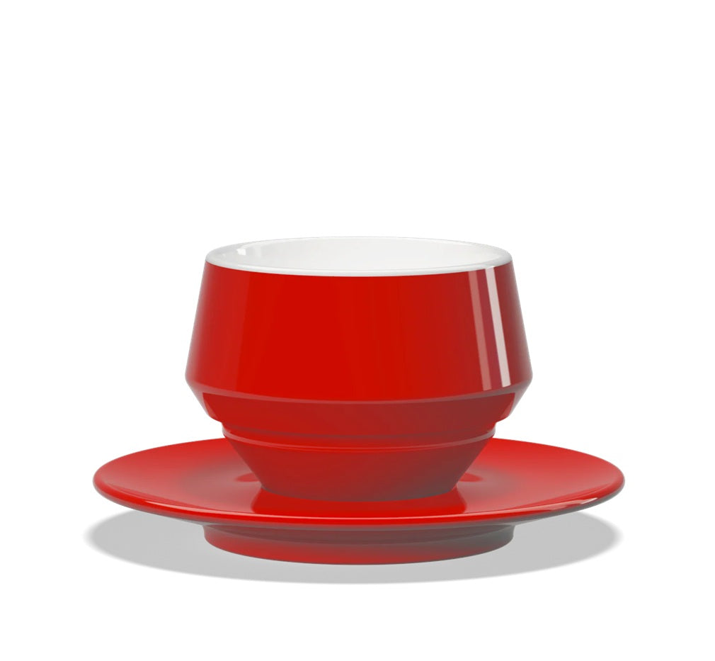 Set Maniko Taza Latte con Plato x4 Colores 300 ml