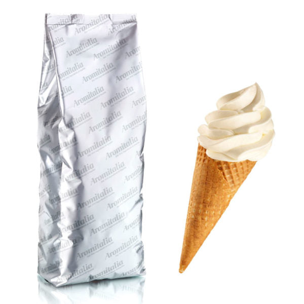 Base para Helado Soft Sabor Vainilla — Vaniglia Bianca 250 — Aromitalia (1 kg)