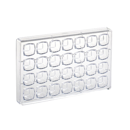 Molde para Bombonería con Forma de Semi cubo