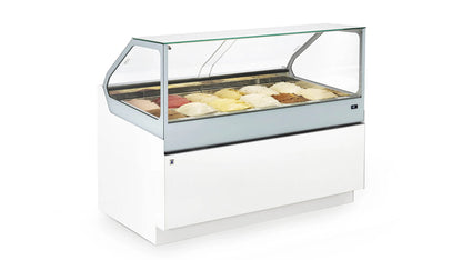 Vitrina Heladería Sam80 12 Vaschettas Monofásica